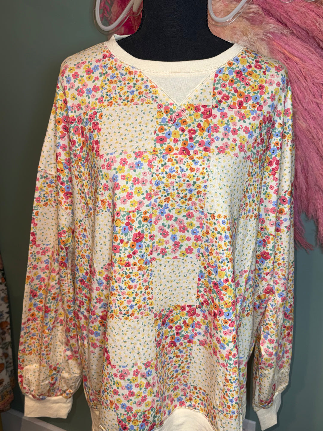 Oversized Meadow Bloom Patchwork