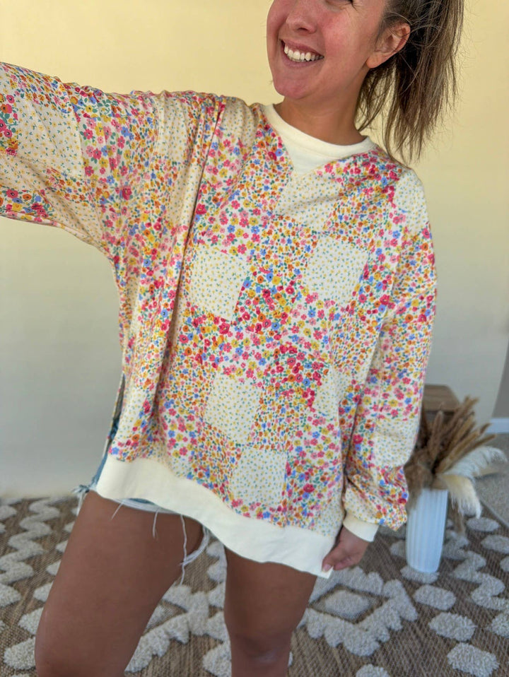 Oversized Meadow Bloom Patchwork