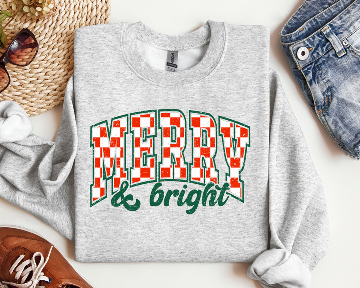 Merry &amp; Bright Sweatshirt