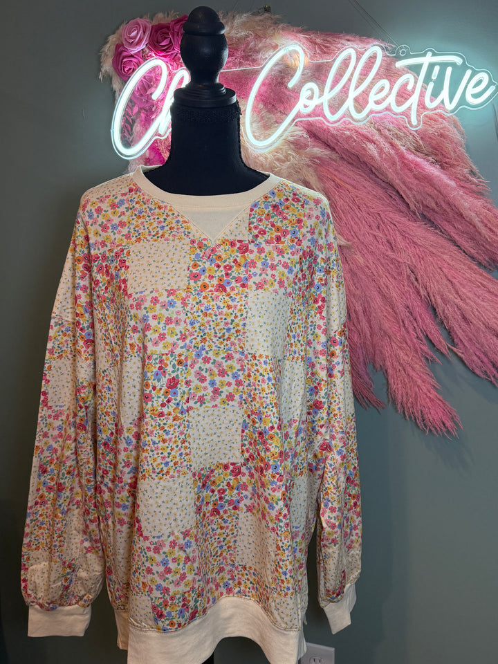 Oversized Meadow Bloom Patchwork