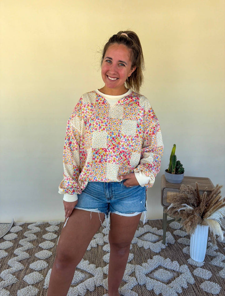 Oversized Meadow Bloom Patchwork
