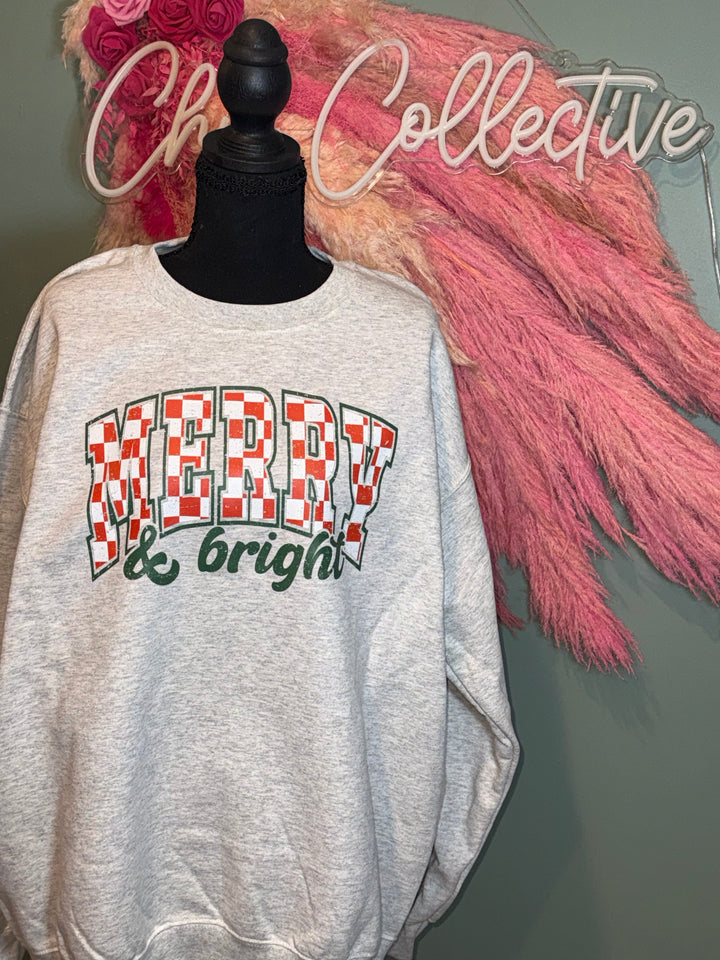 Merry &amp; Bright Sweatshirt