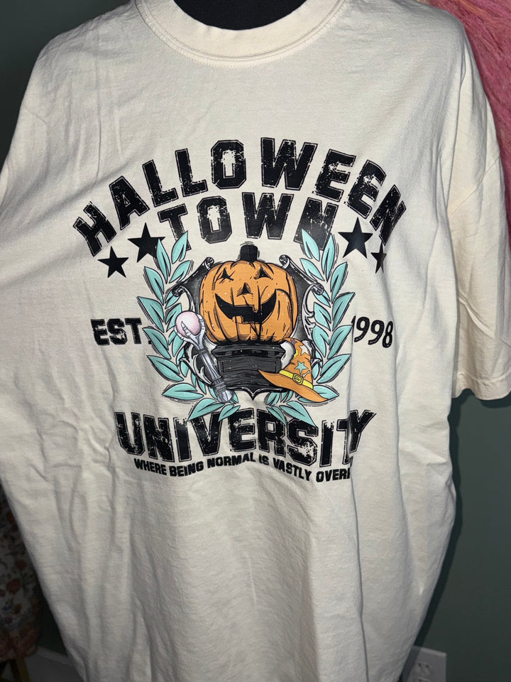 Halloween Town Tee-Ivory
