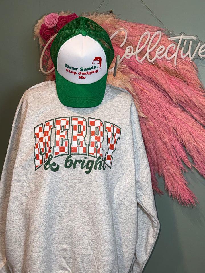 Merry &amp; Bright Sweatshirt
