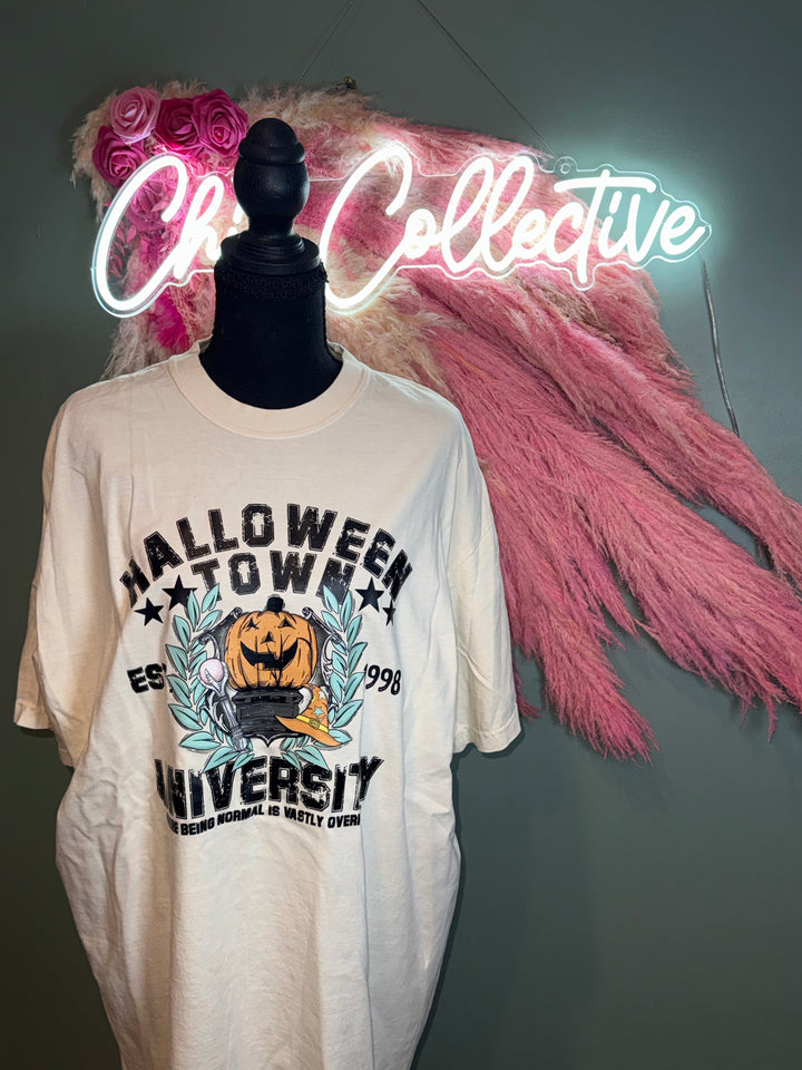 Halloween Town Tee-Ivory