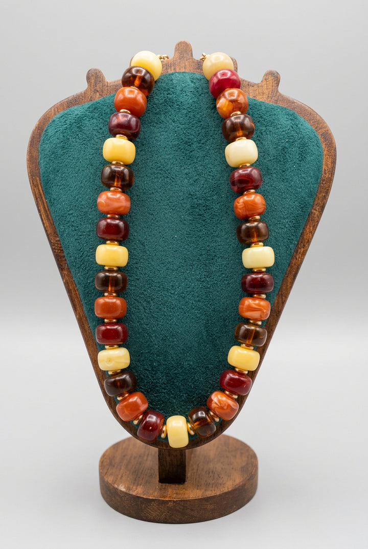 Chunky Beaded Necklace 