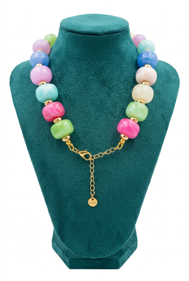 Chunky Beaded Necklace 