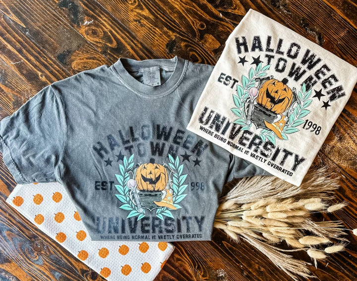 Halloween Town Tee-Ivory