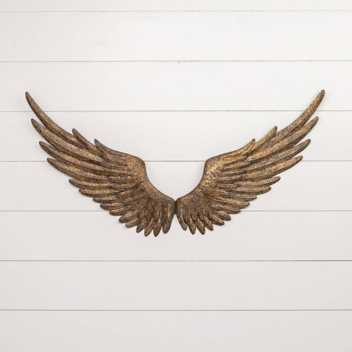 Antique Gold Wall Wings