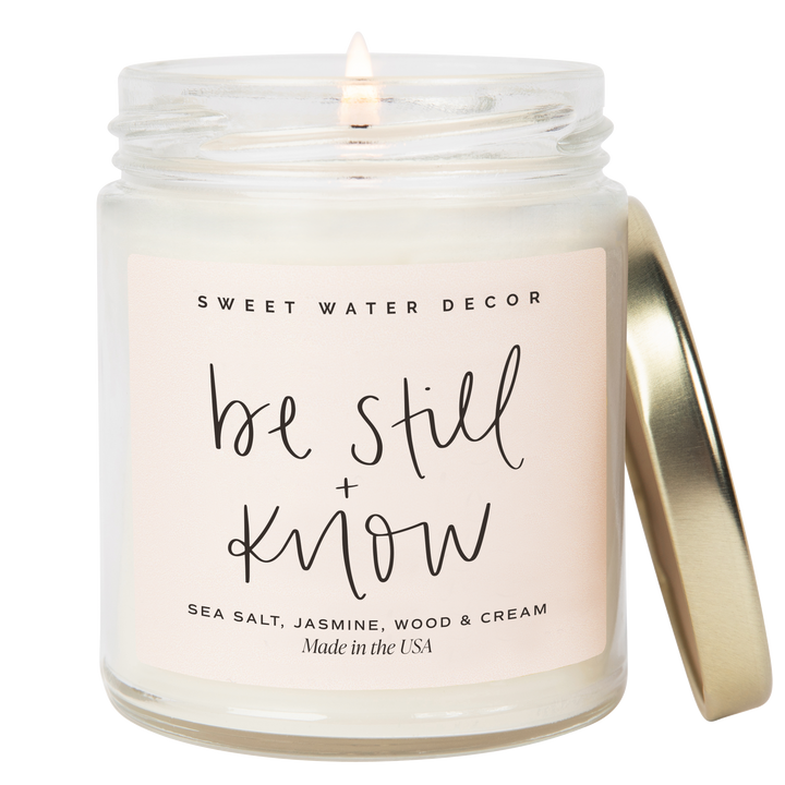 Be Still and Know 9 oz Soy Candle